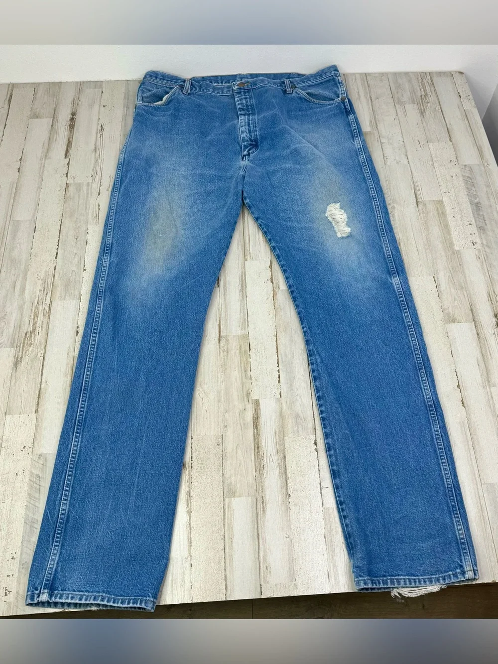 Wrangler Jeans Men's 40x36 Blue Cowboy Western Outdoors 936PWD